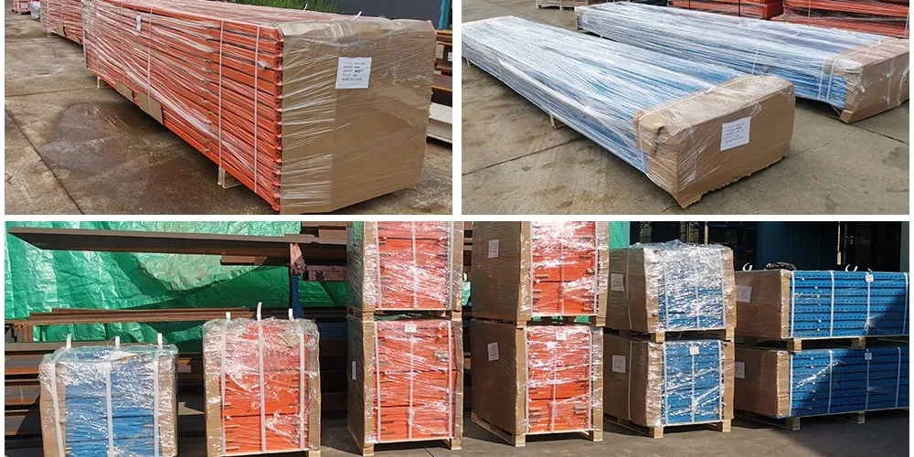 Different packaging for heavy-duty shelving Different packaging for heavy-duty shelving