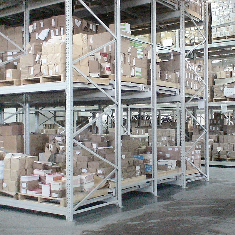 Push Back Pallet Rack System