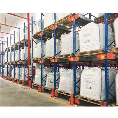 FIFO and FILO High Density Storage Shuttle Racking System
